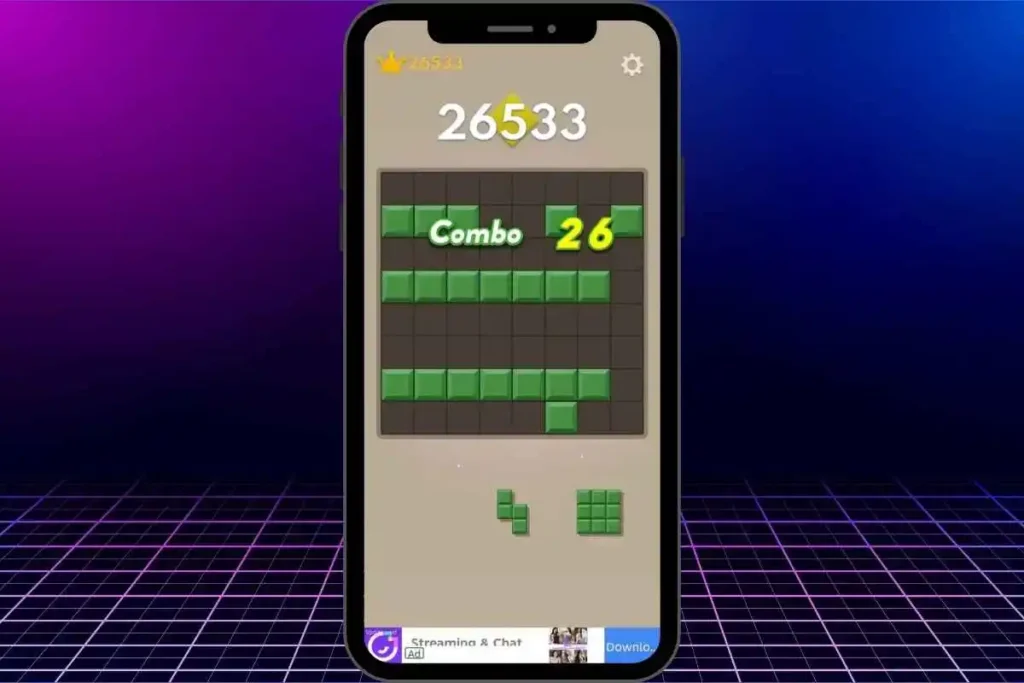 Block Blast MOD APK unlocked premium features and unlimited coins screenshot