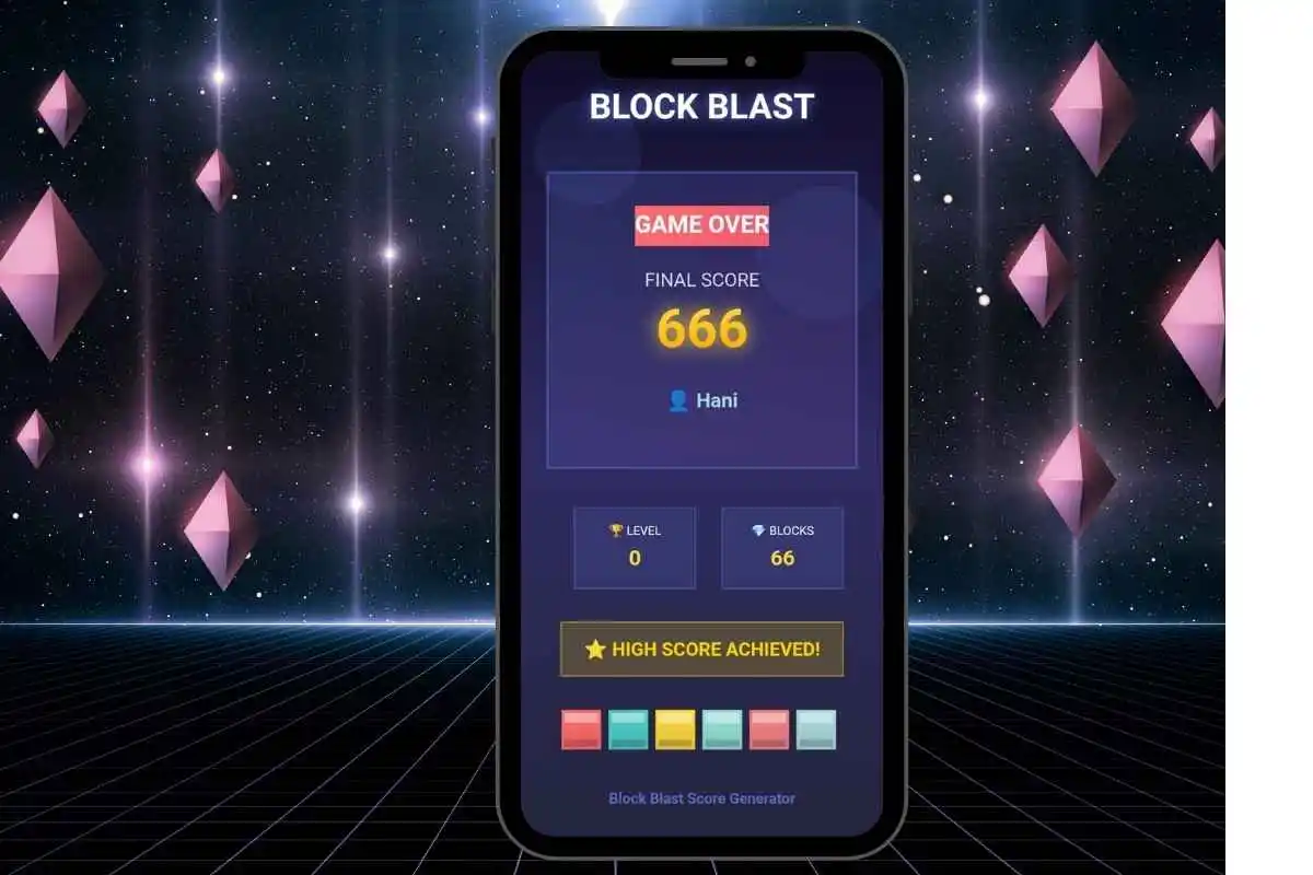 The Truth About Fake Block Blast Scores(And Why Everyone's Talking AboutThem) 1 Side-by-side comparison showing real Block Blast score vs fake edited score highlighting visual differences